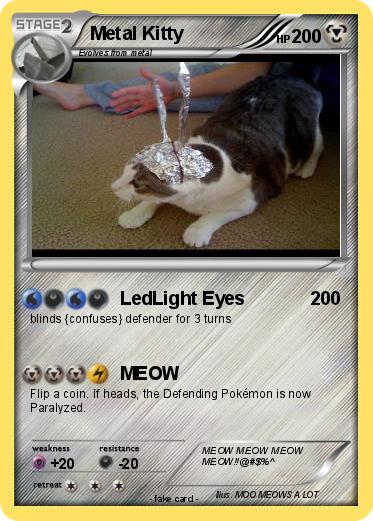 Pokemon Metal Kitty