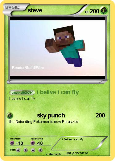 Pokemon steve