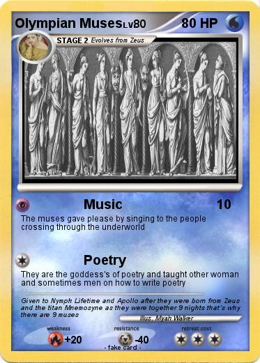 Pokemon Olympian Muses
