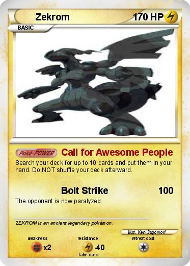 Pokemon Zekrom