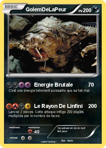 Pokemon GolemDeLaPeur