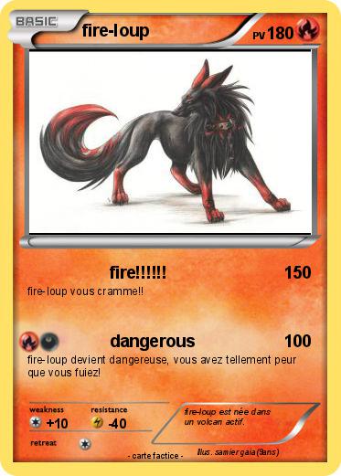 Pokemon fire-loup