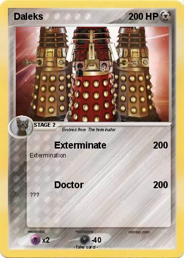 Pokemon Daleks
