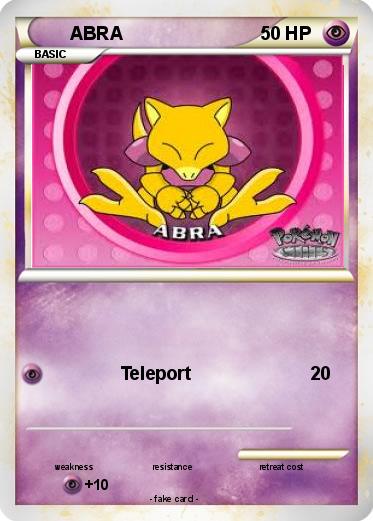 Pokemon ABRA
