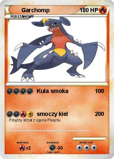 Pokemon Garchomp