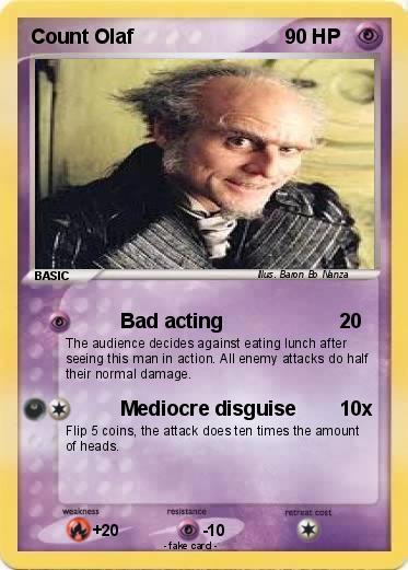 Pokemon Count Olaf