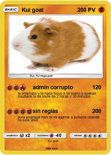 Pokemon Kui goat