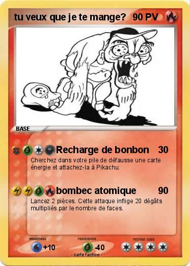 Pokemon tu veux que je te mange?