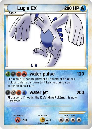 Pokemon Lugia EX