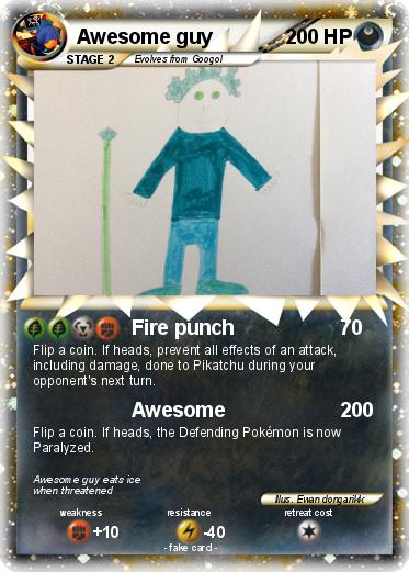 Pokemon Awesome guy