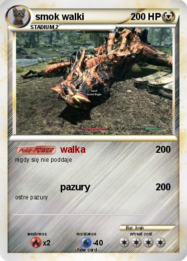 Pokemon smok walki