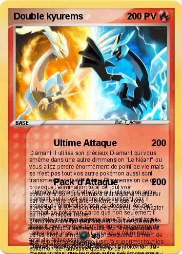 Pokemon Double kyurems
