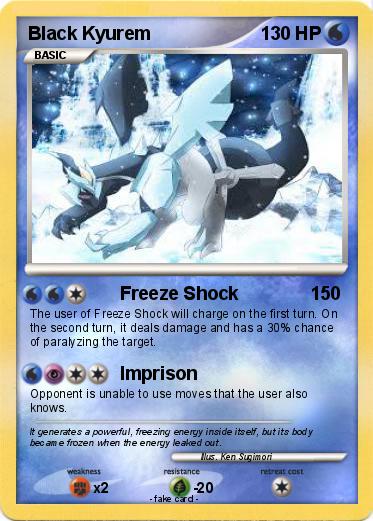 Pokemon Black Kyurem