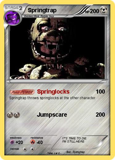 Pokemon Springtrap