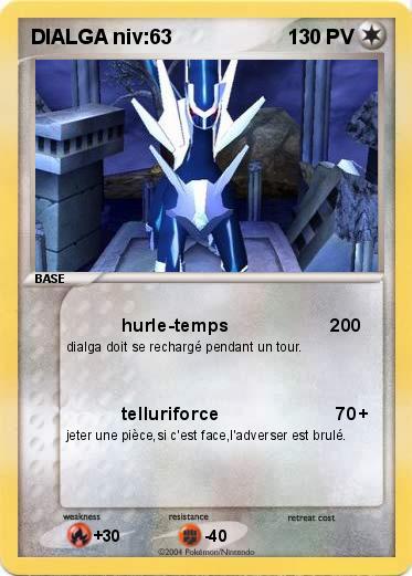 Pokemon DIALGA niv:63