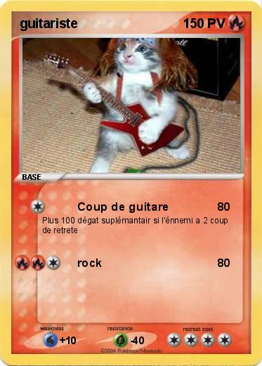 Pokemon guitariste