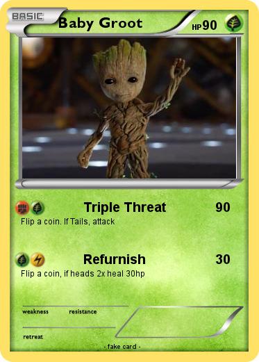 Pokemon Baby Groot