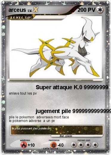 Pokemon arceus