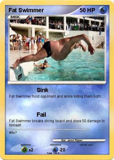 Pokemon Fat Swimmer