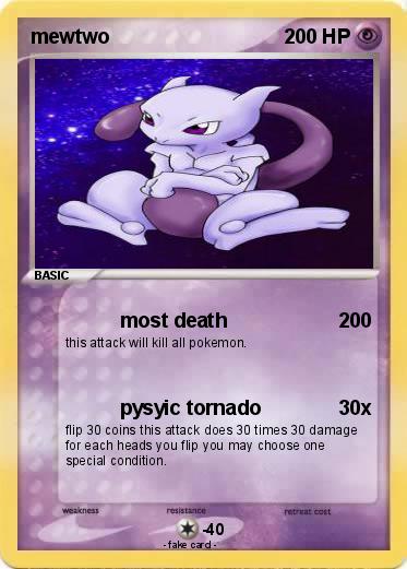 Pokemon mewtwo