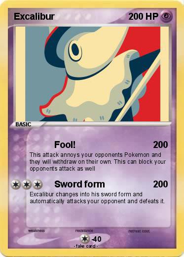 Pokemon Excalibur