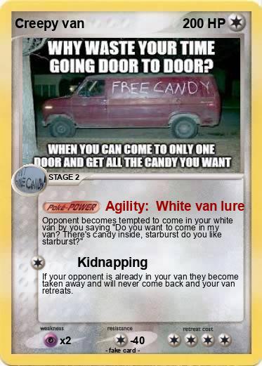 Pokemon Creepy van