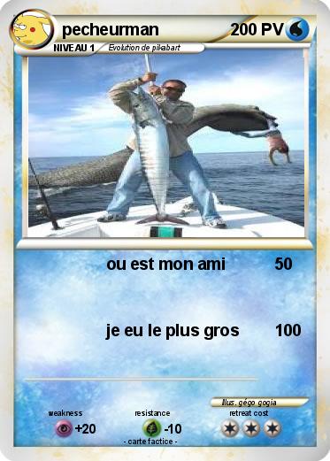 Pokemon pecheurman