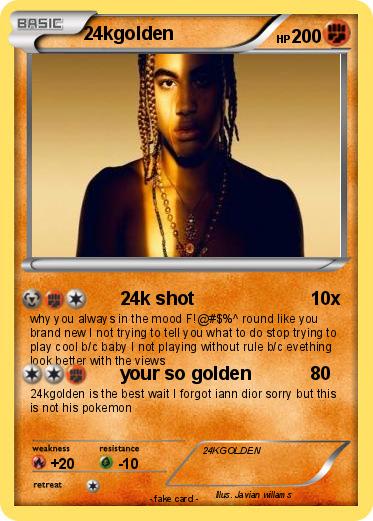 Pokemon 24kgolden