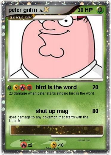 Pokemon peter grifin