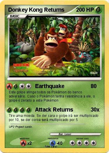 Pokemon Donkey Kong Returns