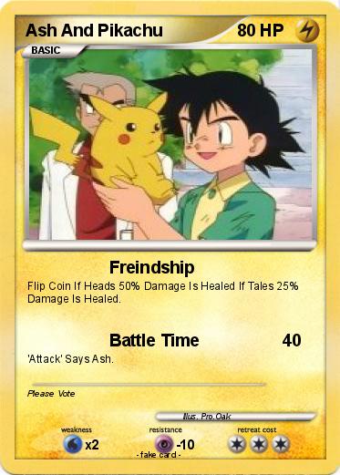 Pokemon Ash And Pikachu