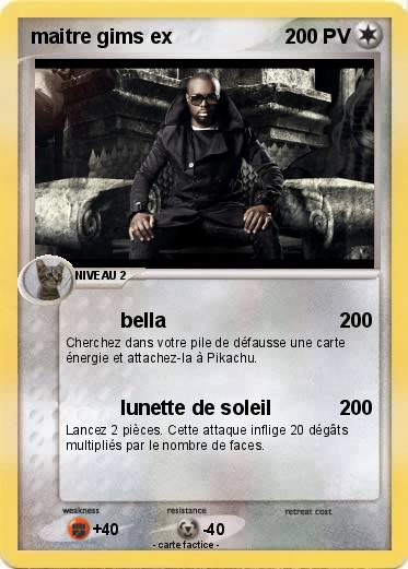 Pokemon maitre gims ex