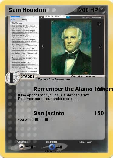 Pokemon Sam Houston
