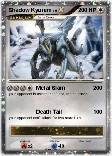 Pokemon Shadow Kyurem