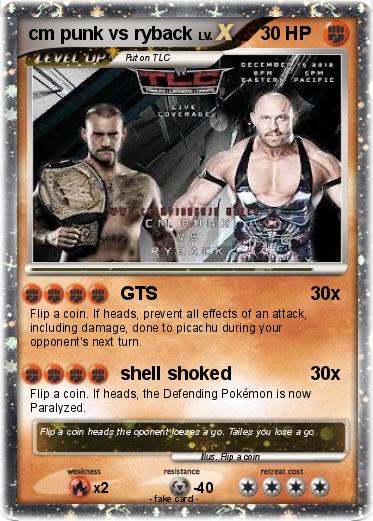 Pokemon cm punk vs ryback