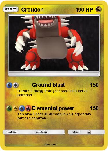 Pokemon Groudon