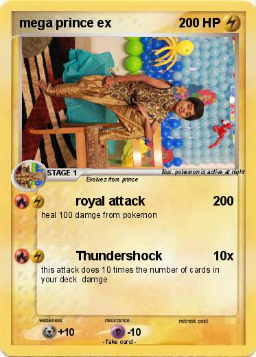 Pokemon mega prince ex
