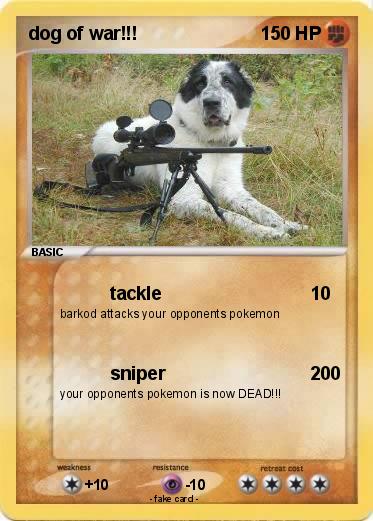 Pokemon dog of war!!!