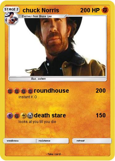 Pokemon chuck Norris