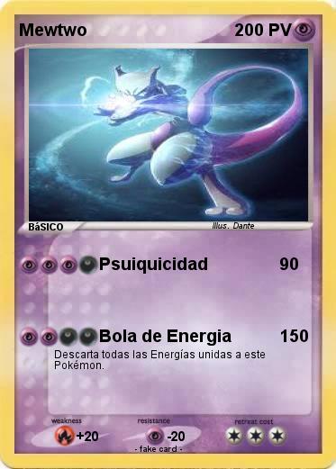 Pokemon Mewtwo