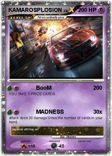 Pokemon KAMAROSPLOSION