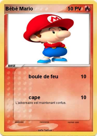 Pokemon Bébé Mario