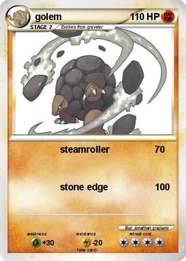 Pokemon golem