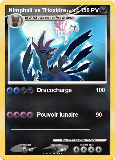 Pokemon Nimphali vs Trioxidre