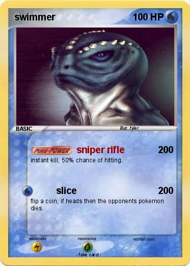 Pokemon swimmer