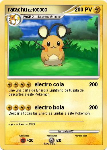 Pokemon ratachu
