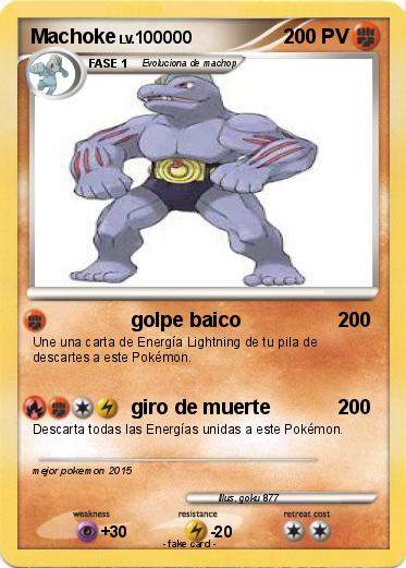 Pokemon Machoke