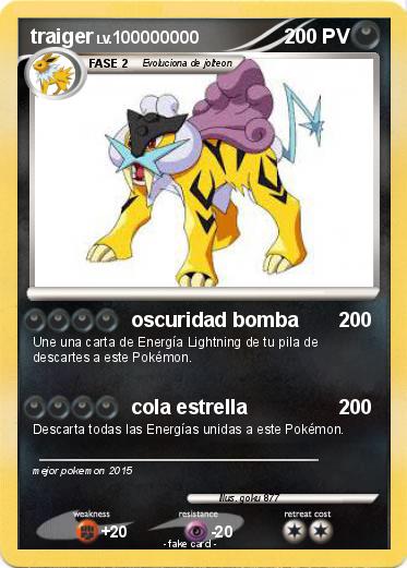 Pokemon traiger