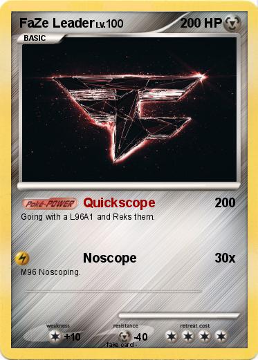 Pokemon FaZe Leader