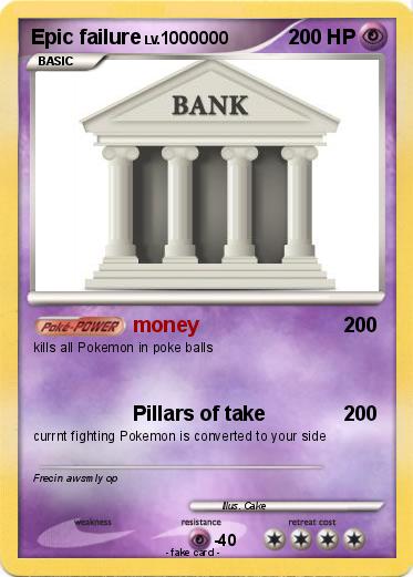 Pokemon Epic failure